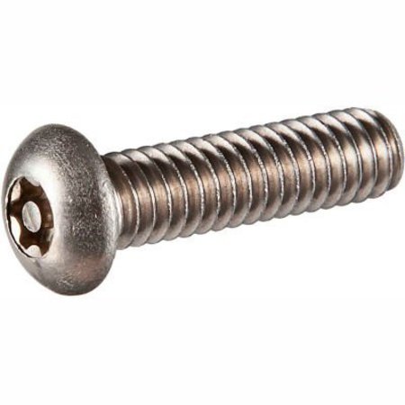 TAMPER-PRUF SCREWS M5 x 0.8 x 12mm Security Machine Screw - Button Torx Head - 18-8 Stainless Steel - Pkg of 100 4.M512BS